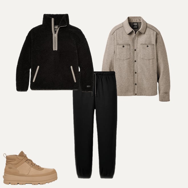 UGG® UGGbraid Half Zip for Men | UGG®