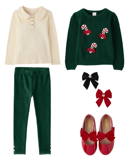 Girls Star Cowgirl Boots - American Cutie - Red