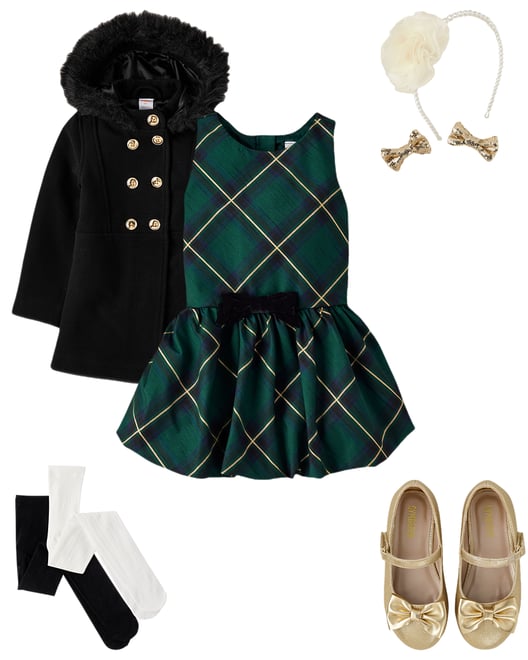 Girls Short Sleeve Ruffle Polo with Stain Resistance - Uniform | Gymboree - NOBLE FOREST