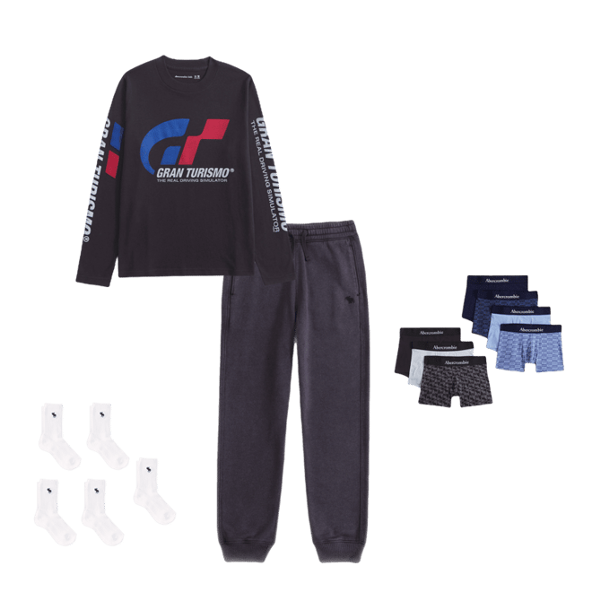 long-sleeve gran turismo graphic tee