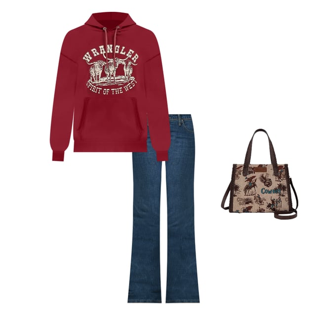 Women's Wrangler® Ultimate Riding Jean Q-Baby in Tuff Buck