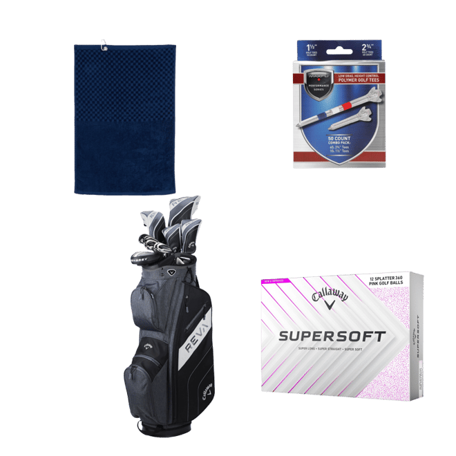 Callaway Women's REVA Cart Bag 11-Piece Complete Set | Golf Galaxy