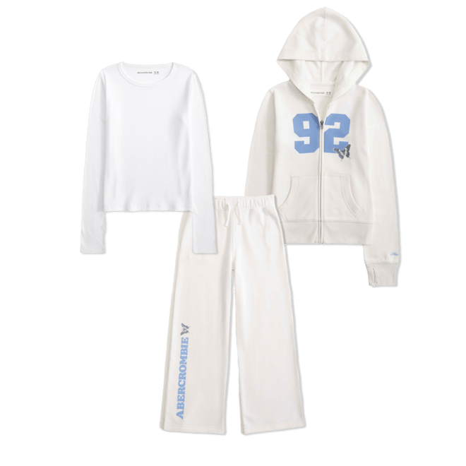 logo wide leg sweatpants