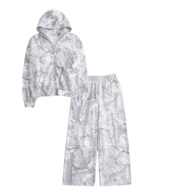 Easiest Zip-Up Camo Hoodie