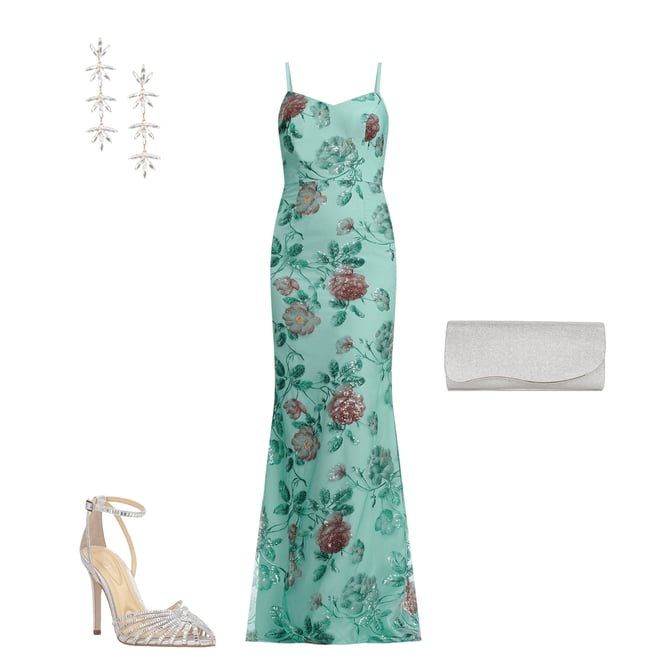 knee length dresses for ladies Giovanna Gown  Dress the Population