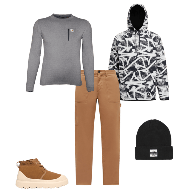Burton Men's Crown Weatherproof Fleece Pullover | Publiclands