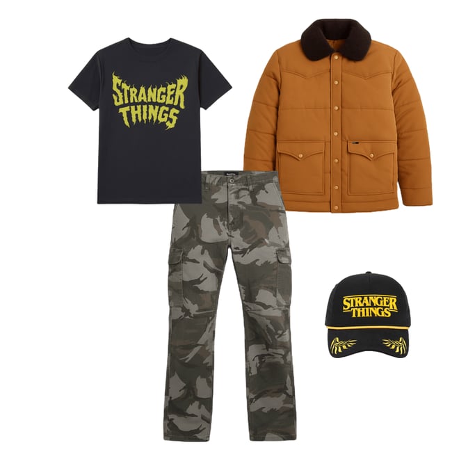 Wrangler x Stranger Things Hopper Jacket in Brown