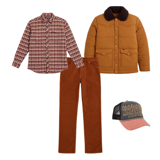 Wrangler x Stranger Things Hopper Jacket in Brown