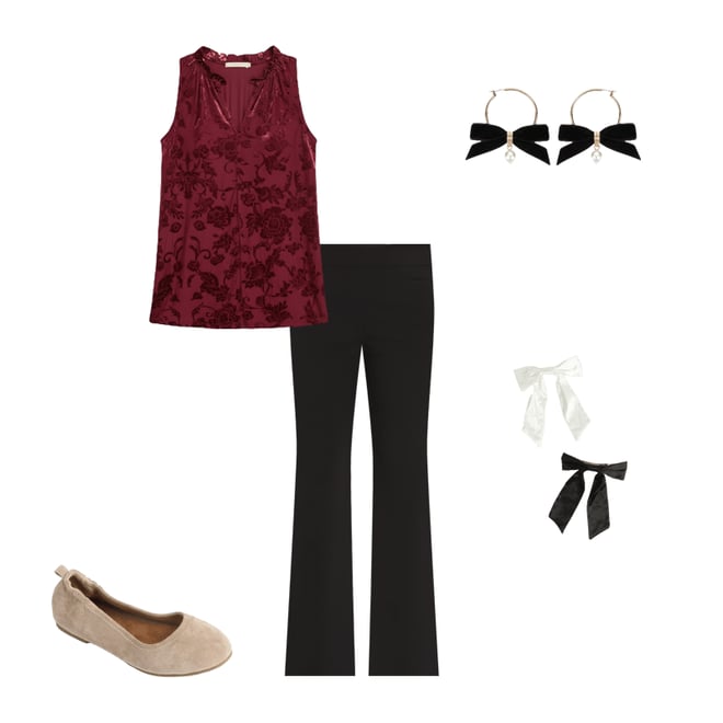 2 Pack Satin Bow Barrettes