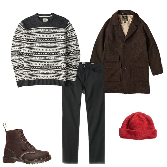 Dr. Martens 1460 Made in England Wax Commander Lace Up Boots