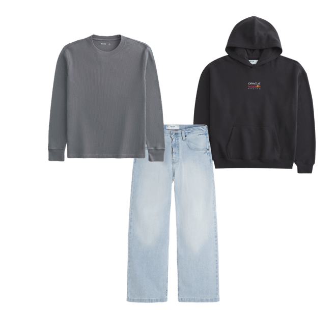 Light Wash Super Baggy Jeans