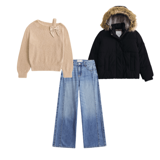 asymmetrical bow sweater