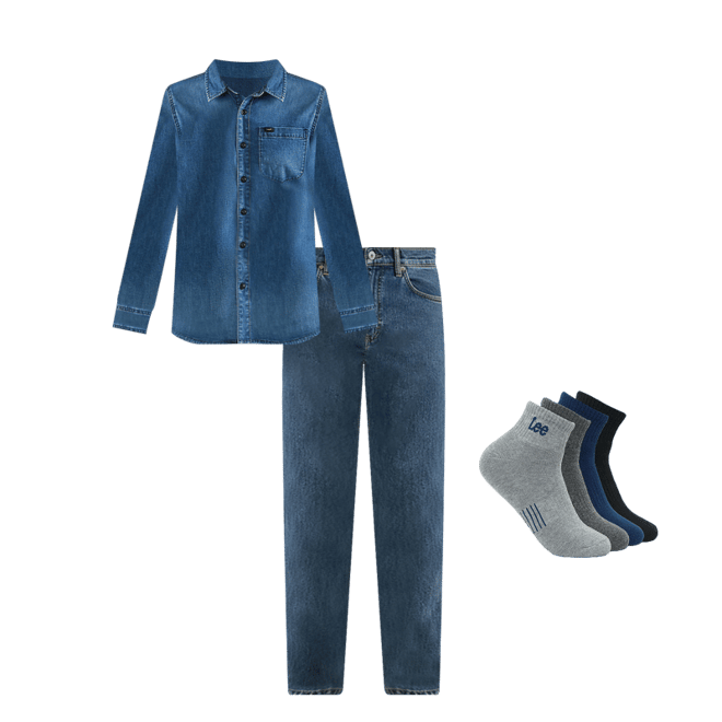 Relaxed Fit Straight Leg Jeans | Men's Jeans | Lee®