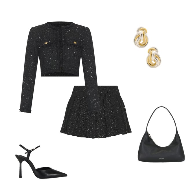 Dumont Tweed Boxy Jacket