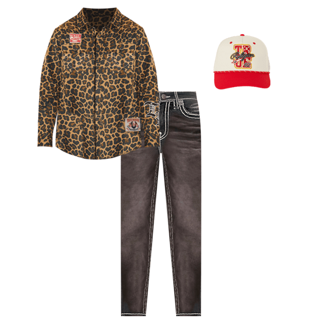 RICKY SUPER T MICRO CORDUROY STRAIGHT PANT | True Religion