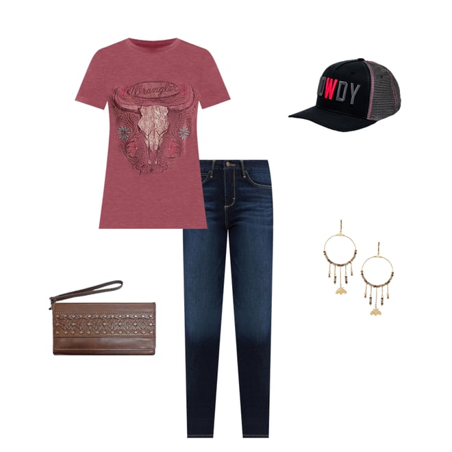 Women's Wrangler Bespoke High Rise Skinny Jean in Rae