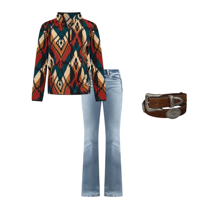 Women's Wrangler Retro® Bailey High Rise Flare Jean in Giovanni