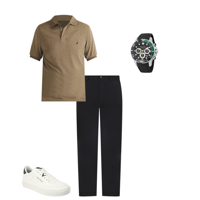 Big & Tall Classic Fit Deck Polo | Nautica