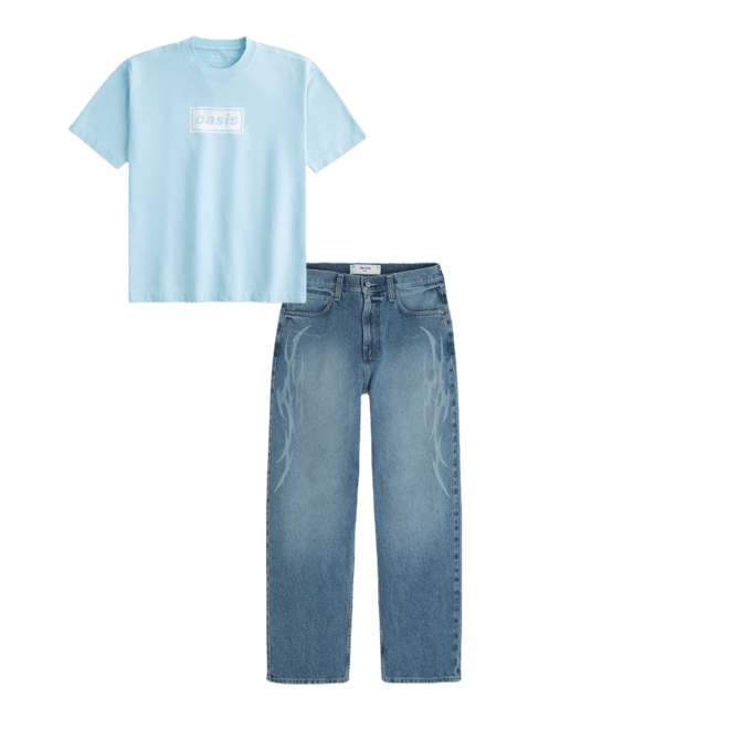 Boxy Heavyweight Oasis Graphic Tee