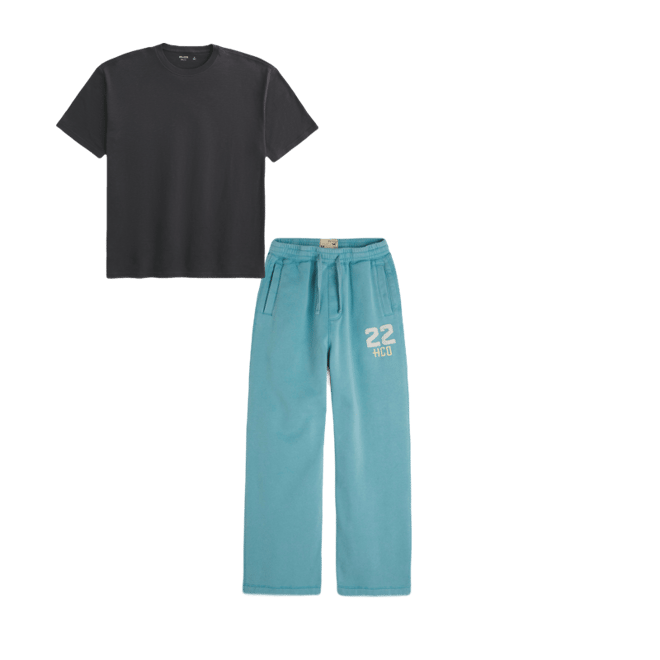 Boxy Slub Crew T-Shirt