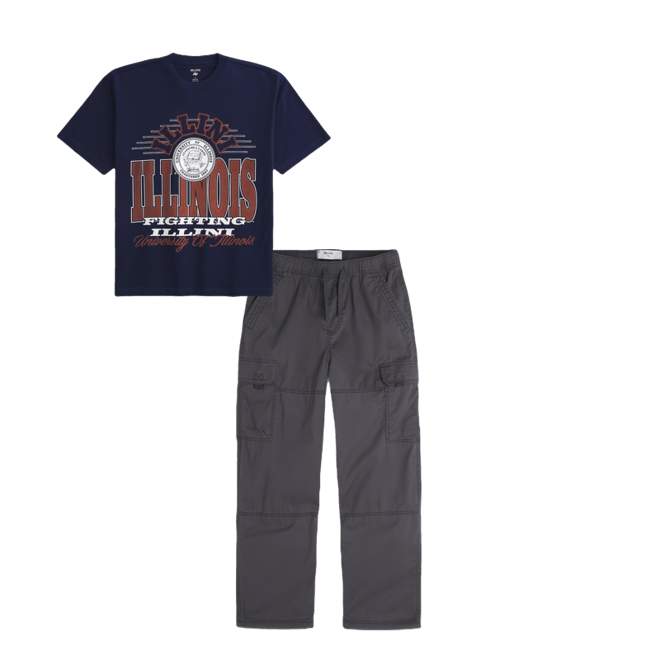 Baggy Cargo Pull-On Pants