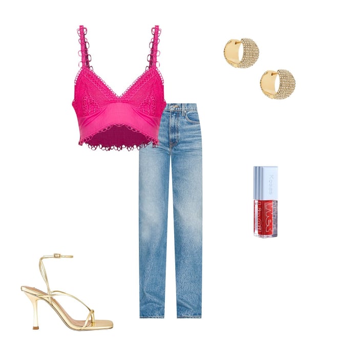 トップス jasmin PEIXOTO Jasmine Top in Pink Passion | REVOLVE