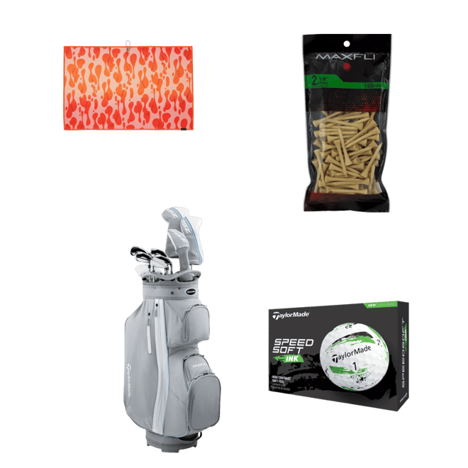 TaylorMade Women's 2025 RBZ SpeedLite 10-Piece Complete Set | Golf