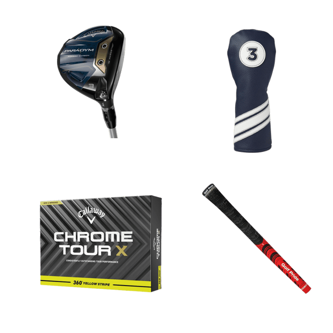 Callaway 2024 Chrome Tour X 360 Stripe Golf Balls | Golf Galaxy