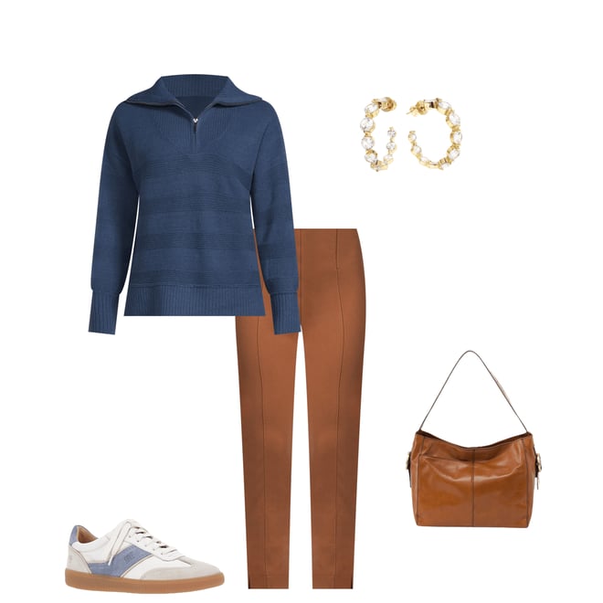 HOBO Women's Render Leather Shoulder Bag - Structured Classic With Multiple Pockets