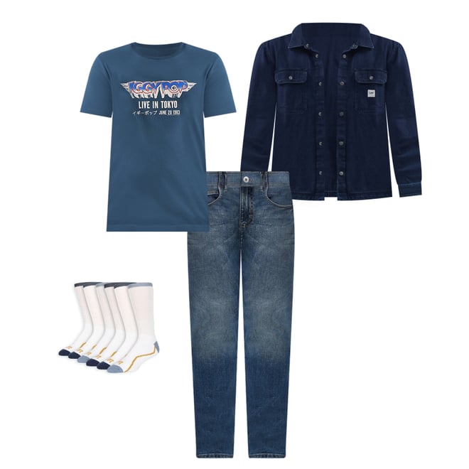 Men's Relaxed Fit Workwear Denim Overshirt | SALE | Lee®