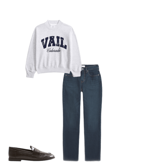 Mid Rise 90s Straight Jean