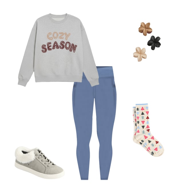 Black Crossover High Rise Luxe Legging