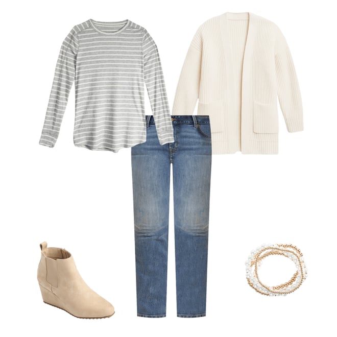 Plus Size Ribbed Tunic Top