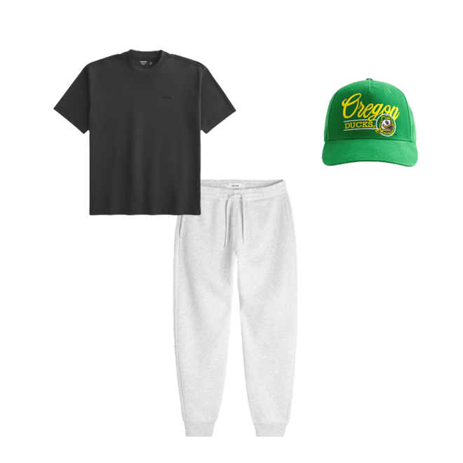 University of Oregon Ducks Graphic Baseball Hat