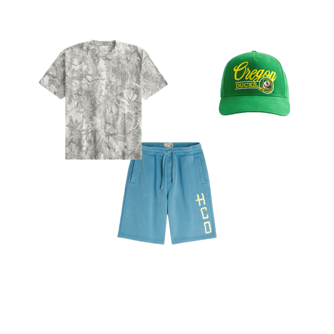 University of Oregon Ducks Graphic Baseball Hat