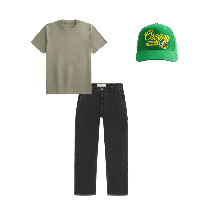 University of Oregon Ducks Graphic Baseball Hat