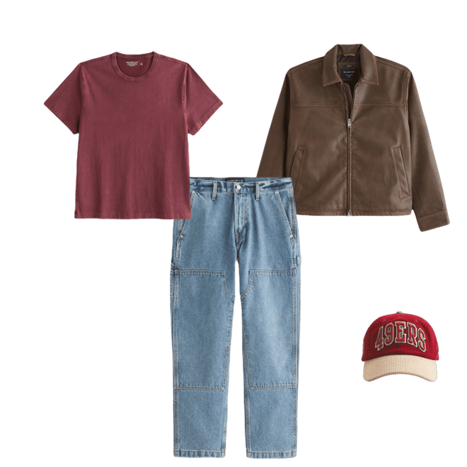 Vegan Leather Easy Zip Jacket