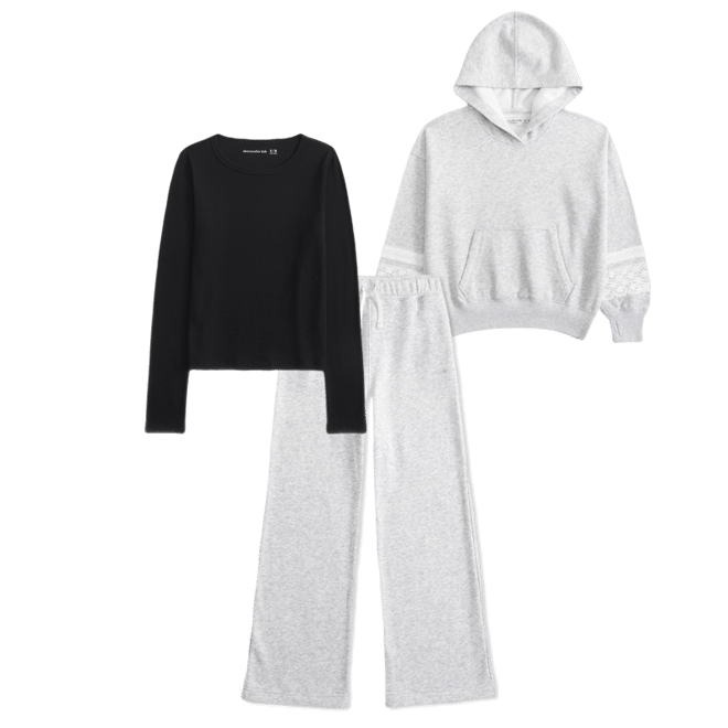 essential wide leg sweatpants