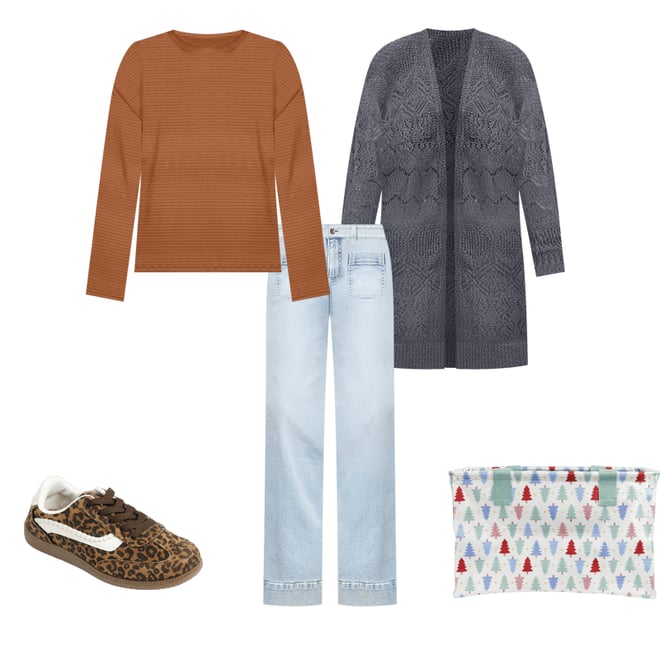 SuperCush Demi Leopard Lace Up Sneaker