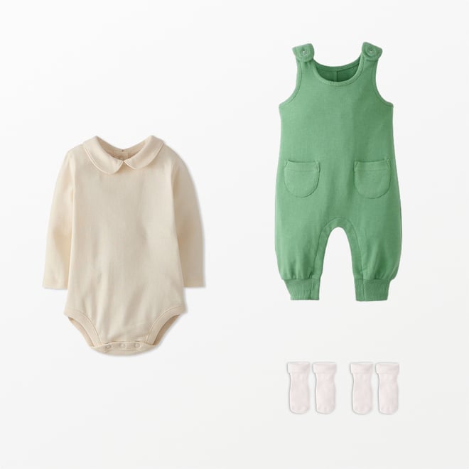 Baby French Terry Overalls | Hanna Andersson