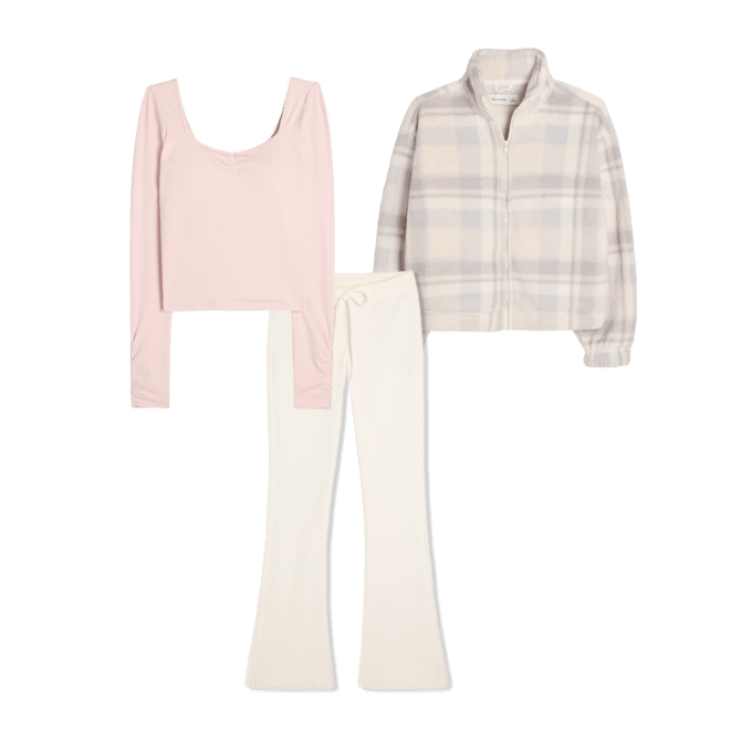 Gilly Hicks Active Recharge Cinch Sweetheart Top