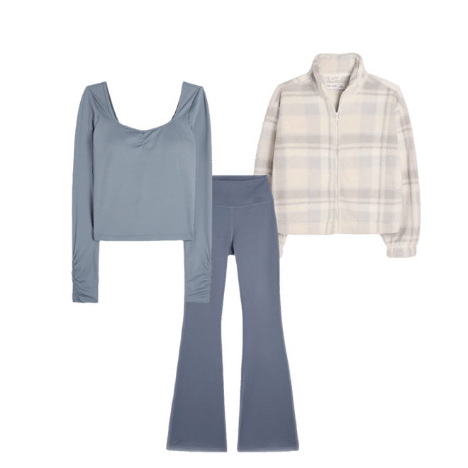 Gilly Hicks Active Recharge Flare Leggings