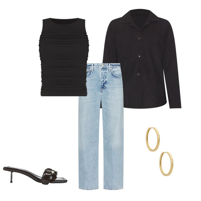 Citizens of Humanity Miro Relaxed Wide Leg Jeans in Gemini | REVOLVE