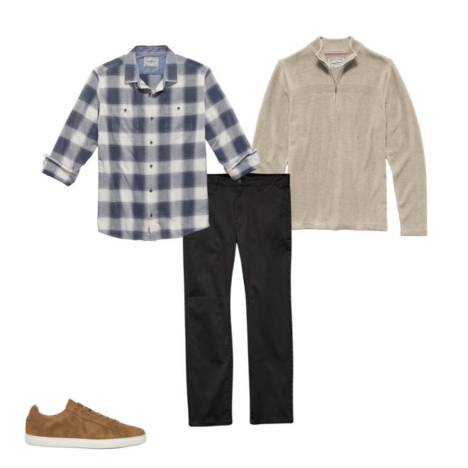 HENRYVILLE 1/4-ZIP PULLOVER SWEATER – Flag & Anthem