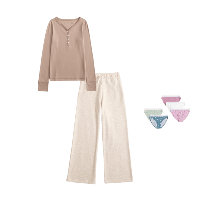 long-sleeve henley tee