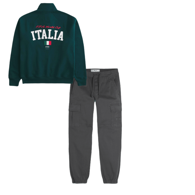 1990 FIFA World Cup Italia Graphic Fleece Track Jacket