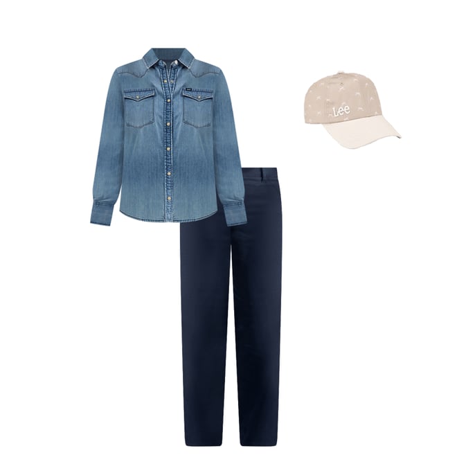 【LE / エルイー】everyday slacks Women's Relaxed Fit Straight Leg Pant All Day Pant (Plus