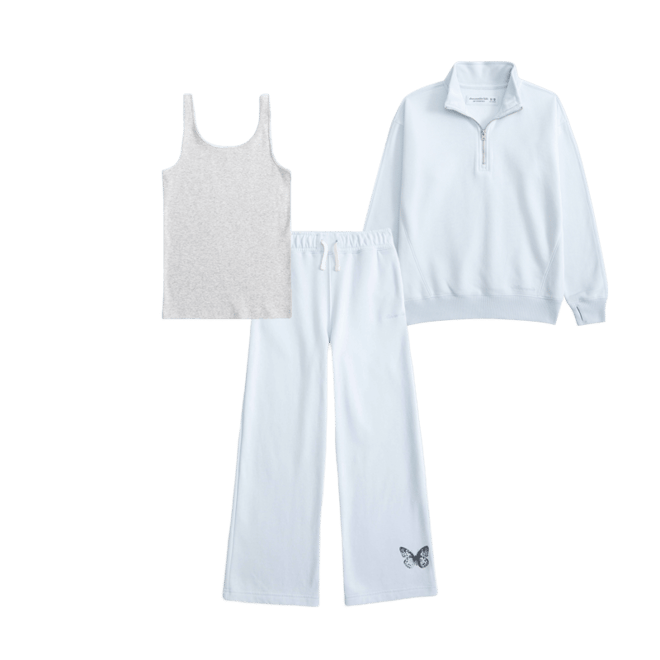 essential quarter-zip sweatshirt