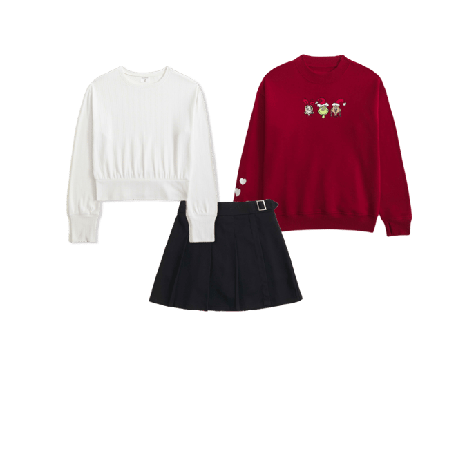 legging-friendly the grinch graphic crew sweatshirt