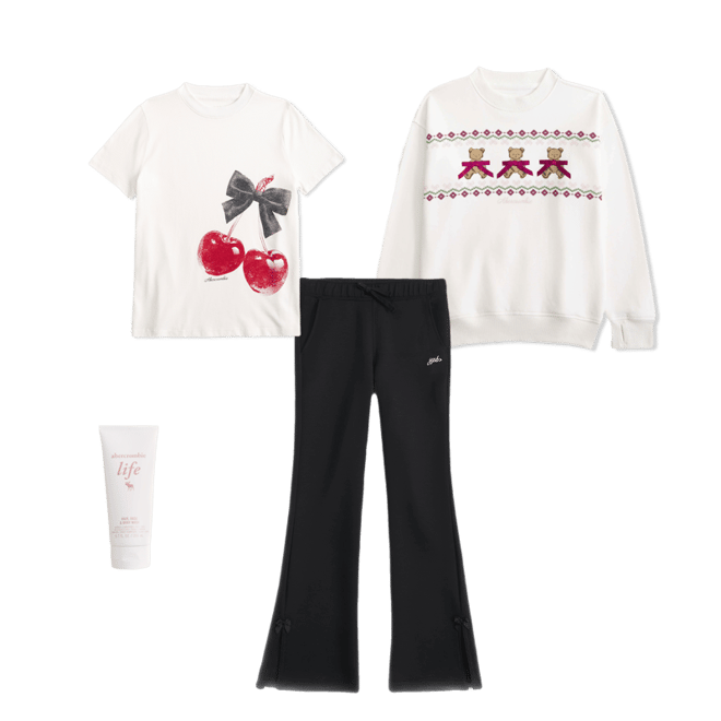 oversized cherry graphic tee